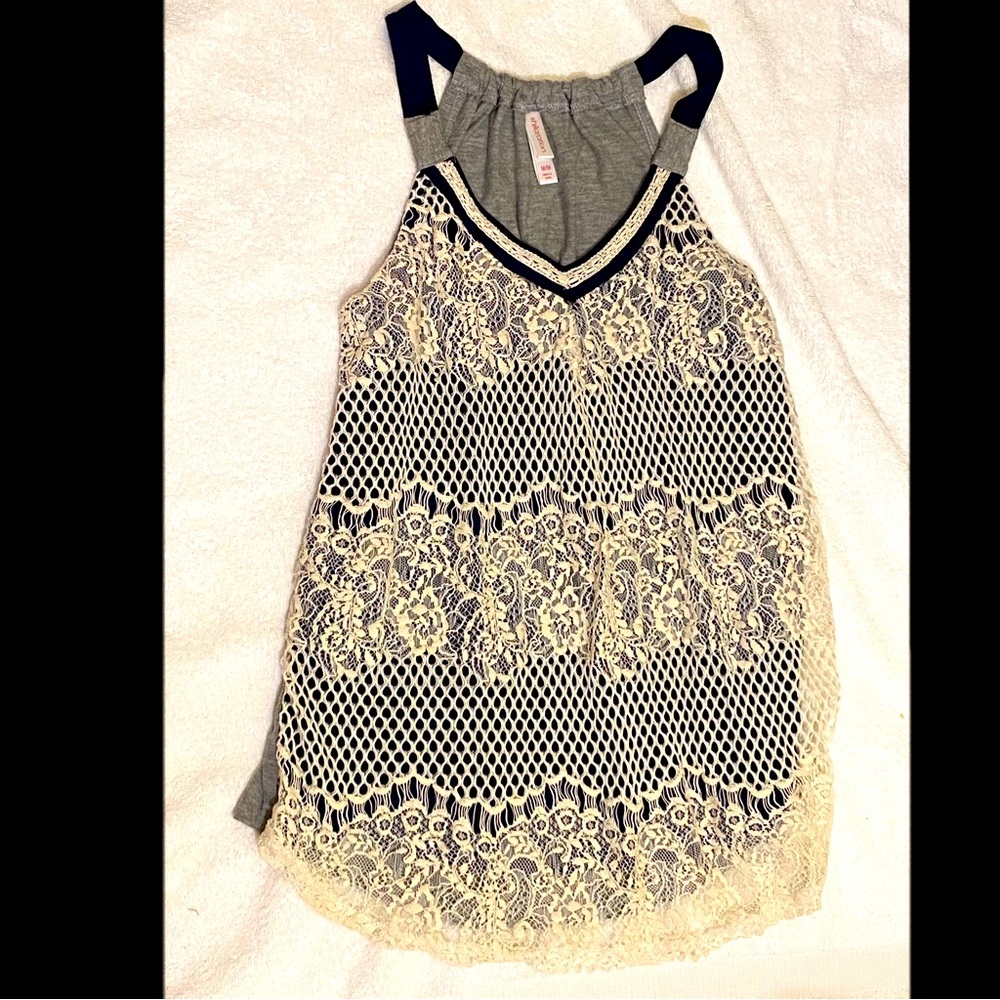 Xhilaration, M, navy blue/grey/cream